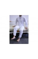 Pijama Largo con cremallera en piernas